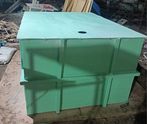 2000L FRP Underground Septic Tank for colonies and institutions